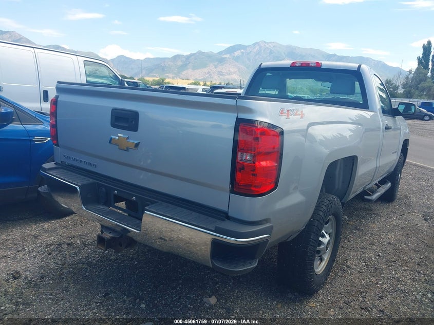 2017 Chevrolet Silverado 2500 VIN 1GC0KUEG1HZ328008 IAAI salvage auction — REAR END, Sf97 (Utah), sold $26,950 on 2026-07-08 (photo 4)