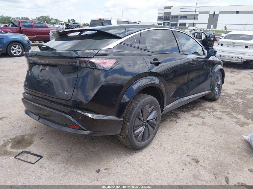2023 Nissan Ariya VIN JN1AF0BA1PM408053 IAAI salvage auction — SIDE, Salvage (Texas), sold $4,450 on 2026-07-11 (photo 4)