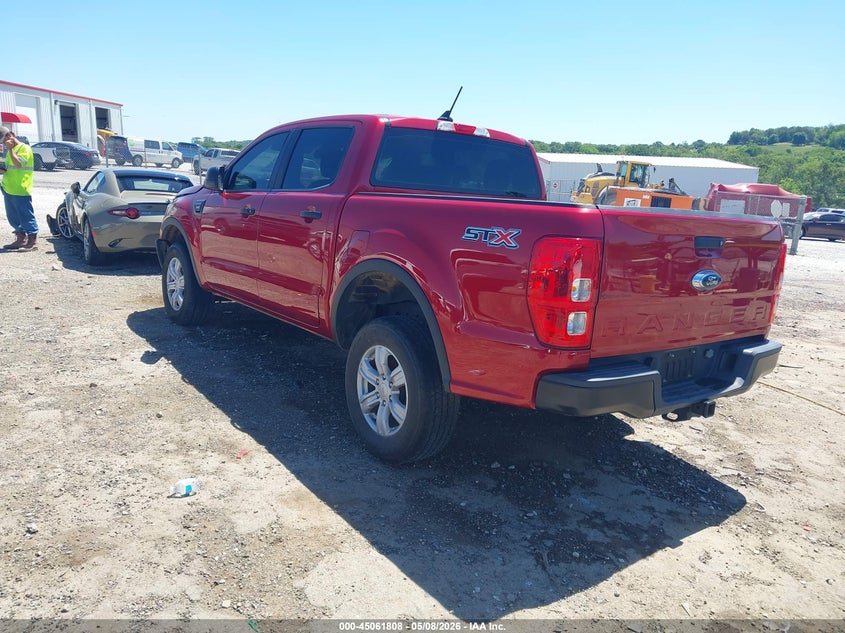 2021 Ford Ranger VIN 1FTER4EHXMLD92264 IAAI salvage auction — RIGHT FRONT, Salvage (Arkansas), sold $7,000 on 2026-08-20 (photo 3)