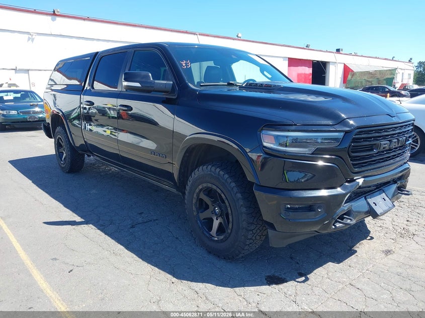 2020 Ram 1500 VIN 1C6SRFPMXLN272287 IAAI salvage auction — FRONT & REAR, Salvage Title, sold $14,300 on 2026-07-12 (photo 1)