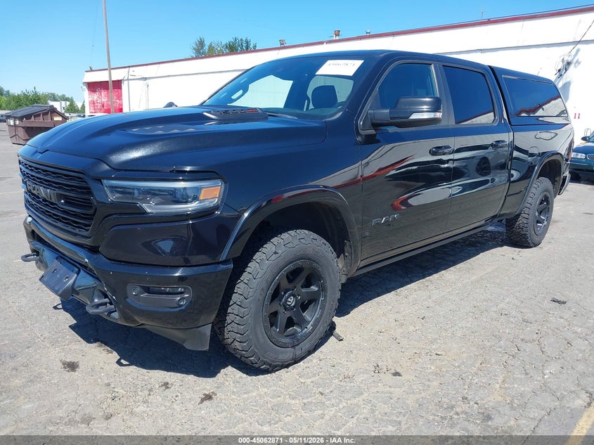 2020 Ram 1500 VIN 1C6SRFPMXLN272287 IAAI salvage auction — FRONT & REAR, Salvage Title, sold $14,300 on 2026-07-12 (photo 2)