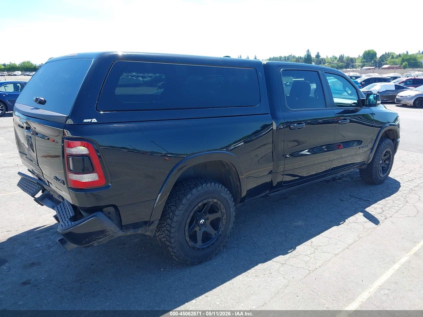 2020 Ram 1500 VIN 1C6SRFPMXLN272287 IAAI salvage auction — FRONT & REAR, Salvage Title, sold $14,300 on 2026-07-12 (photo 4)