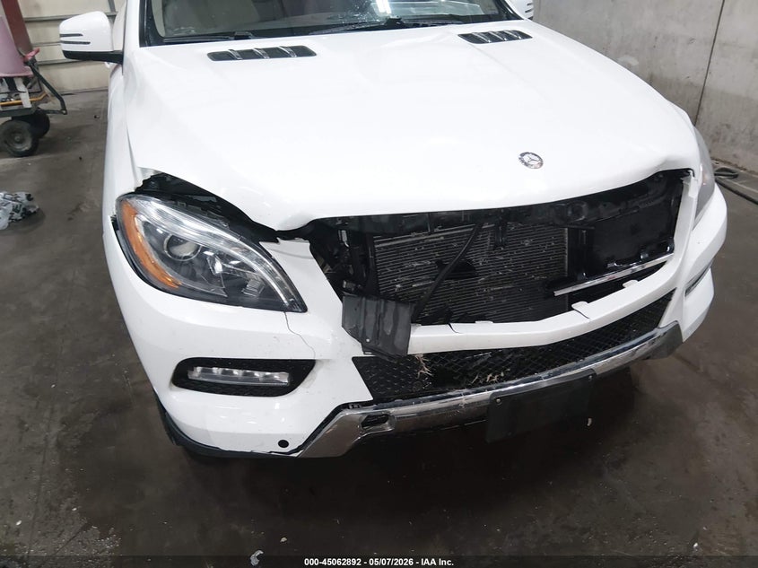 2015 Mercedes-benz M-klasse VIN 4JGDA5HB0FA455995 IAAI salvage auction — FRONT END, Salvage (Idaho), sold $4,200 on 2026-07-10 (photo 6)