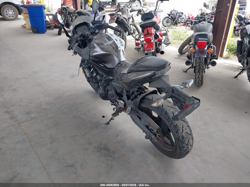 2021 Kawasaki Ninja VIN ML5EXEN11MDA26327 IAAI salvage auction — LEFT & RIGHT, Bill Of Sale (Washington), sold $1,150 on 2026-07-29 (photo 3)