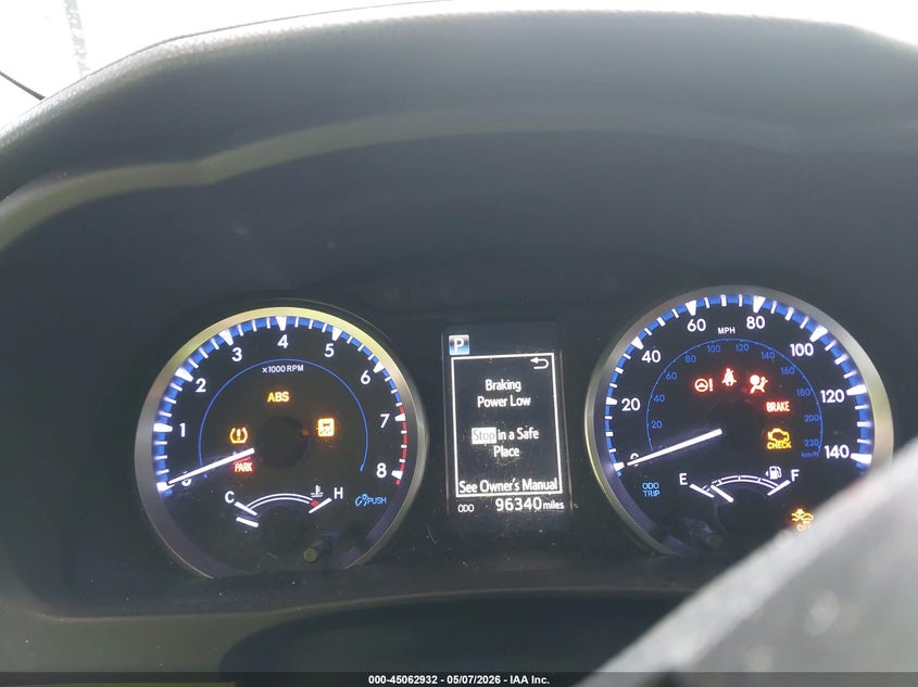 2019 Toyota Highlander VIN 5TDZZRFH2KS313615 IAAI salvage auction — FRONT END, Salvage (North Carolina), sold $3,400 on 2026-07-27 (photo 7)