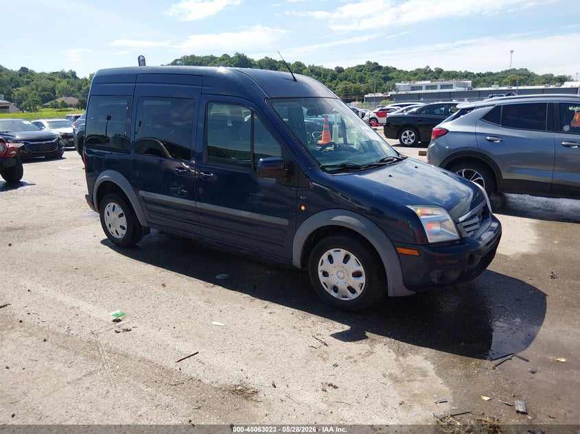 2011 Ford Transit connect VIN NM0KS9CN9BT062560 IAAI salvage auction — LEFT FRONT, Salvage (Missouri), sold $575 on 2026-07-07 (photo 1)
