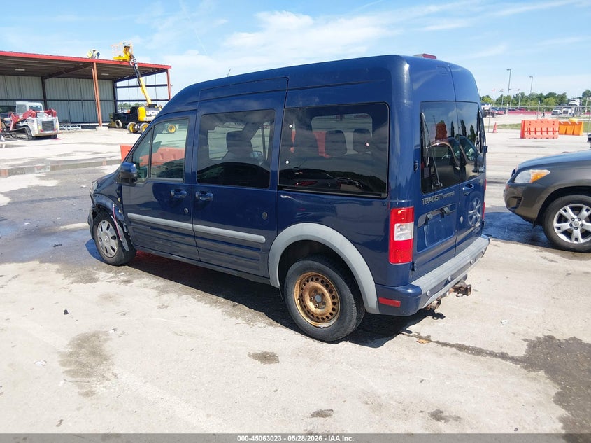 2011 Ford Transit connect VIN NM0KS9CN9BT062560 IAAI salvage auction — LEFT FRONT, Salvage (Missouri), sold $575 on 2026-07-07 (photo 3)