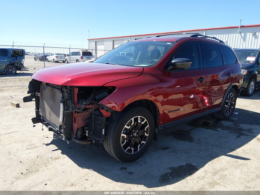 2020 Nissan Pathfinder VIN 5N1DR2CM3LC624312 IAAI salvage auction — FRONT END, Salvage (Kansas), sold $2,500 on 2026-07-10 (photo 2)