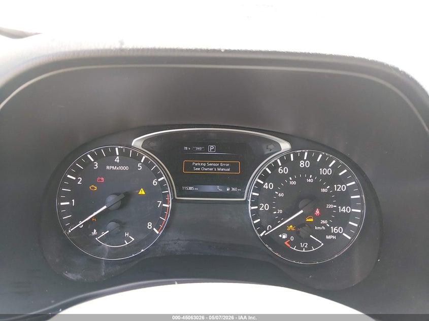 2020 Nissan Pathfinder VIN 5N1DR2CM3LC624312 IAAI salvage auction — FRONT END, Salvage (Kansas), sold $2,500 on 2026-07-10 (photo 7)