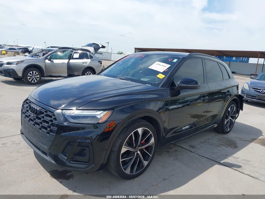 2023 Audi Sq5 VIN WA1C4AFY7P2156968 IAAI salvage auction — LEFT REAR, Original (Texas), sold $17,600 on 2026-07-29 (photo 2)
