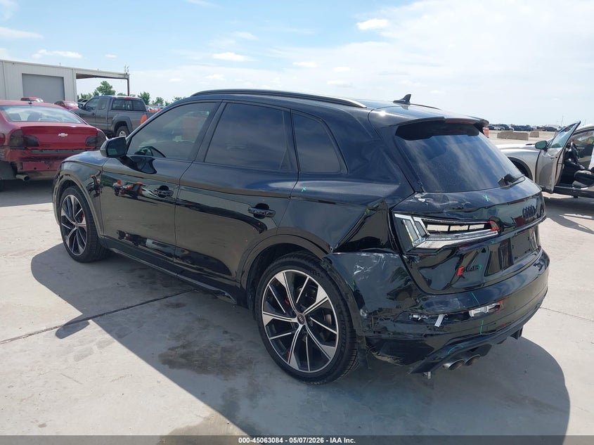 2023 Audi Sq5 VIN WA1C4AFY7P2156968 IAAI salvage auction — LEFT REAR, Original (Texas), sold $17,600 on 2026-07-29 (photo 3)