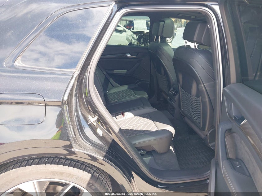 2023 Audi Sq5 VIN WA1C4AFY7P2156968 IAAI salvage auction — LEFT REAR, Original (Texas), sold $17,600 on 2026-07-29 (photo 8)