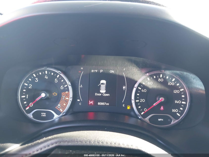 2021 Jeep Renegade VIN ZACNJCAB3MPM40859 IAAI salvage auction — FRONT END, Original (Texas), sold $2,200 on 2026-07-28 (photo 7)