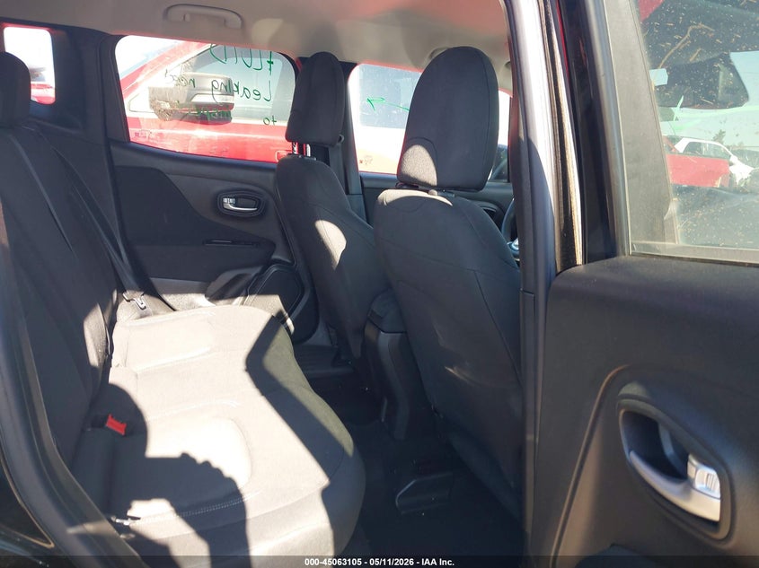 2021 Jeep Renegade VIN ZACNJCAB3MPM40859 IAAI salvage auction — FRONT END, Original (Texas), sold $2,200 on 2026-07-28 (photo 8)