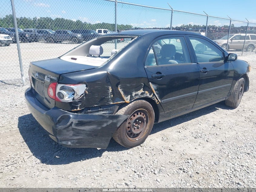 2003 Toyota Corolla VIN JTDBR32EX30017675 IAAI salvage auction — FRONT & REAR, Salvage (Georgia), sold $575 on 2026-07-31 (photo 4)