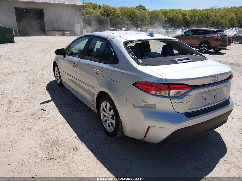 2023 Toyota Corolla VIN 5YFB4MDE9PP042256 IAAI salvage auction — HAIL, Salvage (Illinois), sold $7,000 on 2026-07-15 (photo 3)