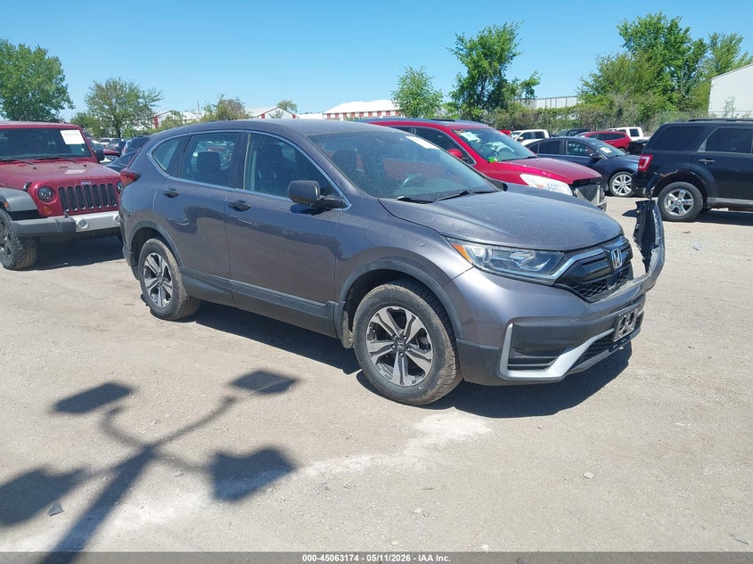 2020 Honda Cr-v VIN 5J6RW2H2XLL014864 IAAI salvage auction — LEFT FRONT, Salvage (Iowa), sold $7,200 on 2026-07-29 (photo 1)