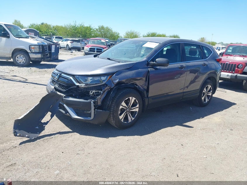 2020 Honda Cr-v VIN 5J6RW2H2XLL014864 IAAI salvage auction — LEFT FRONT, Salvage (Iowa), sold $7,200 on 2026-07-29 (photo 2)