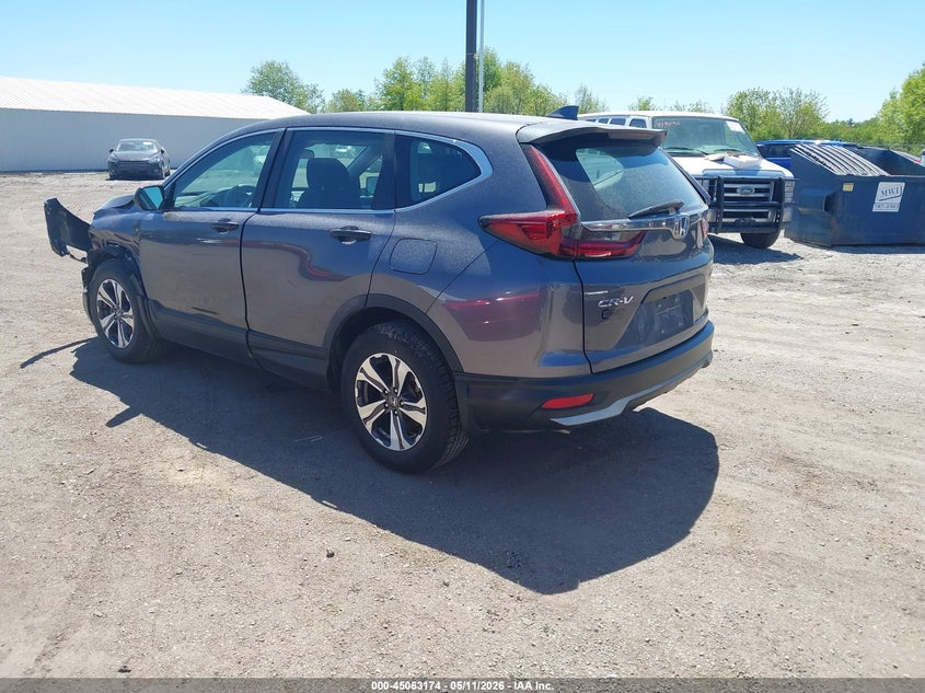 2020 Honda Cr-v VIN 5J6RW2H2XLL014864 IAAI salvage auction — LEFT FRONT, Salvage (Iowa), sold $7,200 on 2026-07-29 (photo 3)