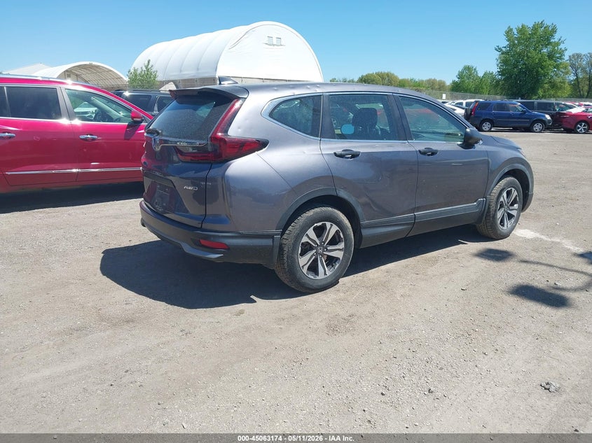 2020 Honda Cr-v VIN 5J6RW2H2XLL014864 IAAI salvage auction — LEFT FRONT, Salvage (Iowa), sold $7,200 on 2026-07-29 (photo 4)