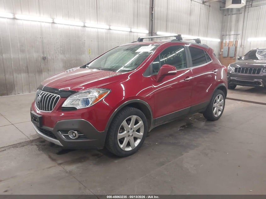 2015 Buick Encore VIN KL4CJHSB1FB216213 IAAI salvage auction — RIGHT FRONT, Salvage (Minnesota), sold $1,200 on 2026-07-09 (photo 2)