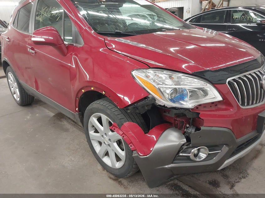 2015 Buick Encore VIN KL4CJHSB1FB216213 IAAI salvage auction — RIGHT FRONT, Salvage (Minnesota), sold $1,200 on 2026-07-09 (photo 6)