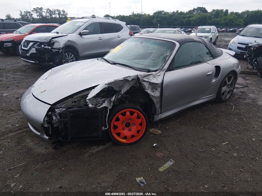 2004 Porsche 911 VIN WP0CB299X4S676549 IAAI salvage auction — LEFT FRONT, Salvage (Tennessee), sold $25,200 on 2026-07-09 (photo 2)
