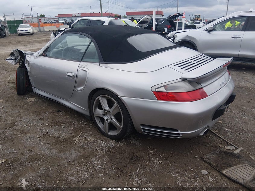 2004 Porsche 911 VIN WP0CB299X4S676549 IAAI salvage auction — LEFT FRONT, Salvage (Tennessee), sold $25,200 on 2026-07-09 (photo 3)