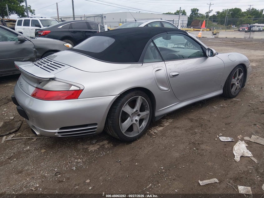2004 Porsche 911 VIN WP0CB299X4S676549 IAAI salvage auction — LEFT FRONT, Salvage (Tennessee), sold $25,200 on 2026-07-09 (photo 4)