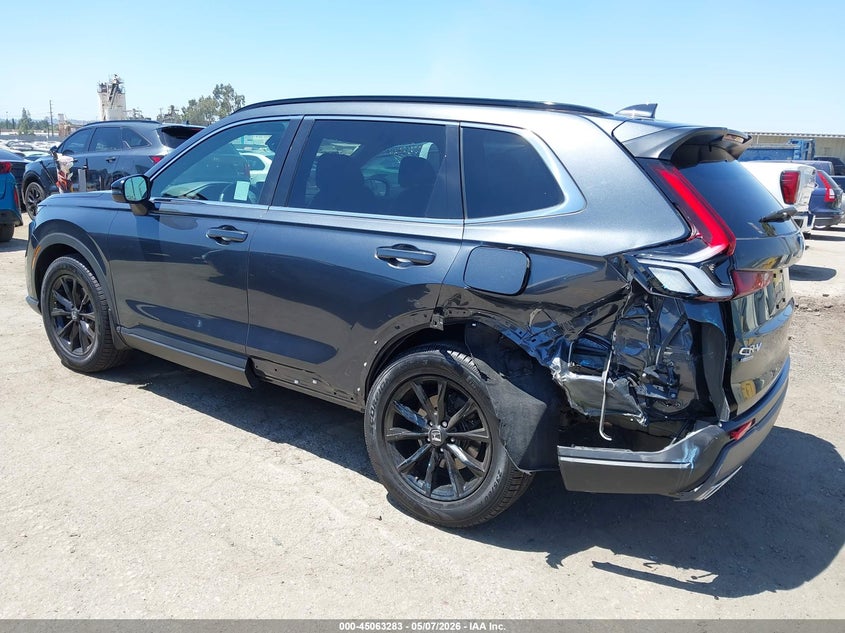 2025 Honda Cr-v VIN 7FARS5H82SE004665 IAAI salvage auction — REAR END, Salvage (California), sold $13,800 on 2026-07-12 (photo 3)