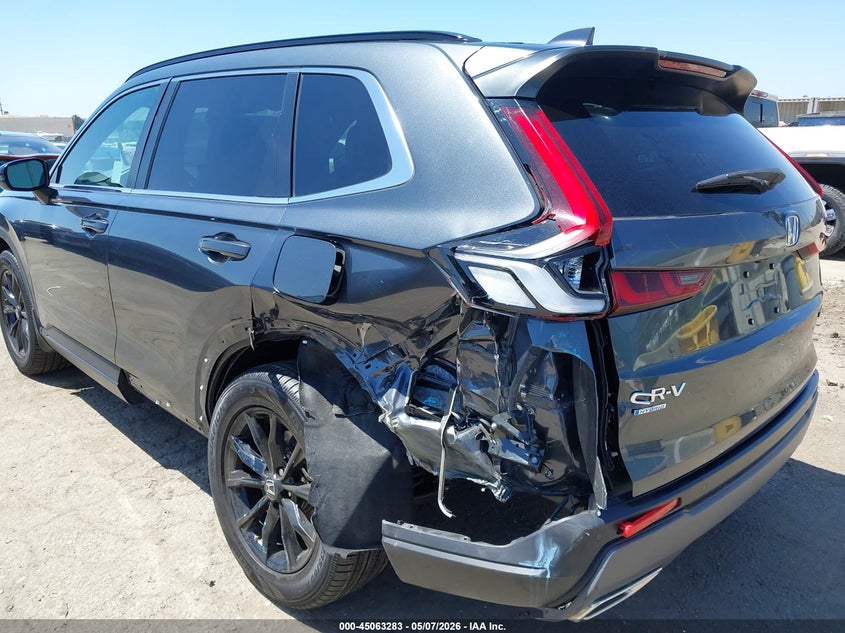 2025 Honda Cr-v VIN 7FARS5H82SE004665 IAAI salvage auction — REAR END, Salvage (California), sold $13,800 on 2026-07-12 (photo 6)