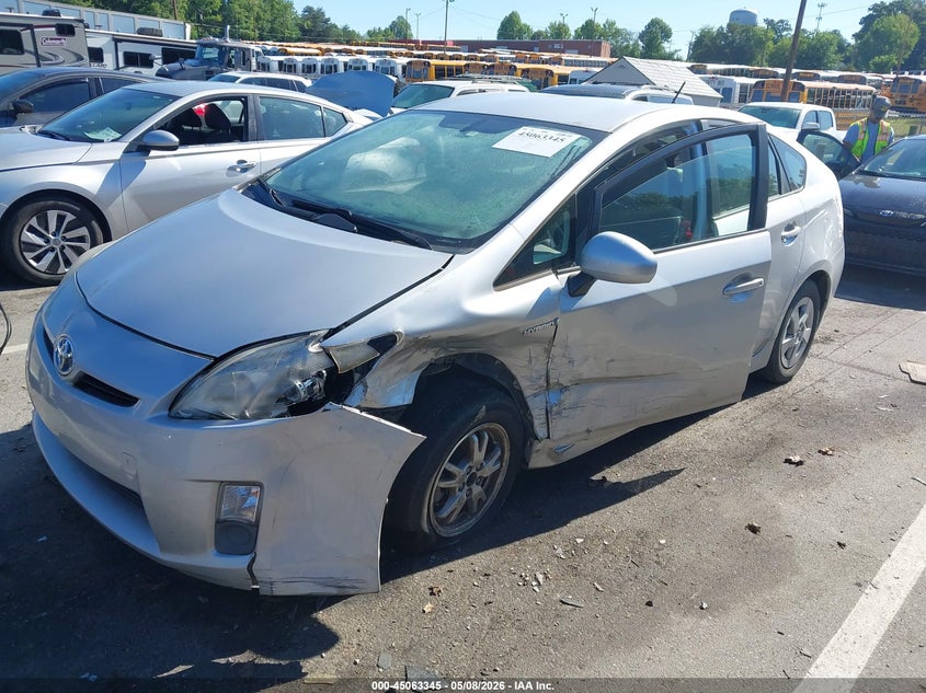 2010 Toyota Prius VIN JTDKN3DUXA0038345 IAAI salvage auction — LEFT SIDE, Salvage (North Carolina), sold $1,550 on 2026-07-09 (photo 2)