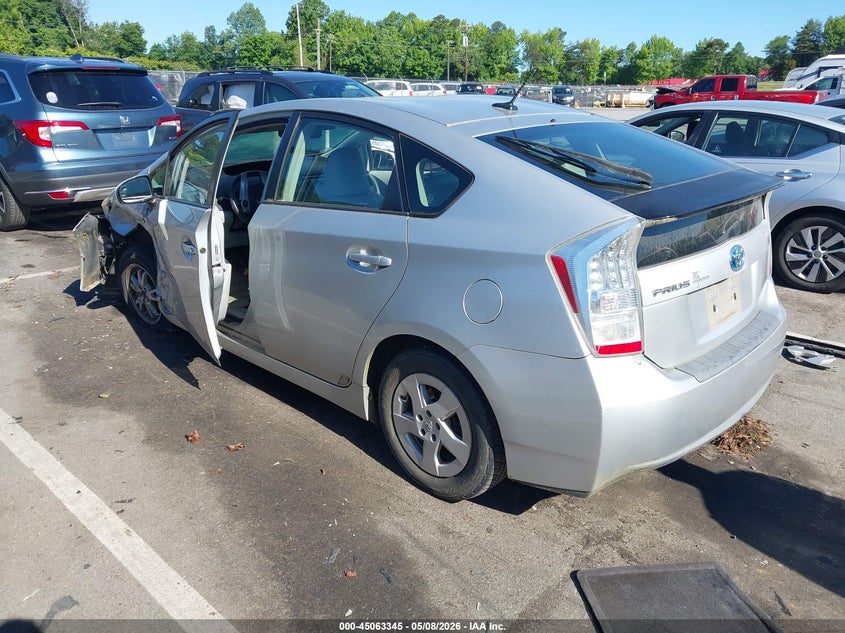 2010 Toyota Prius VIN JTDKN3DUXA0038345 IAAI salvage auction — LEFT SIDE, Salvage (North Carolina), sold $1,550 on 2026-07-09 (photo 3)