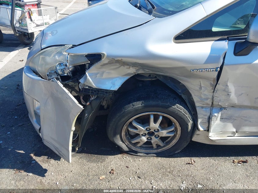 2010 Toyota Prius VIN JTDKN3DUXA0038345 IAAI salvage auction — LEFT SIDE, Salvage (North Carolina), sold $1,550 on 2026-07-09 (photo 6)