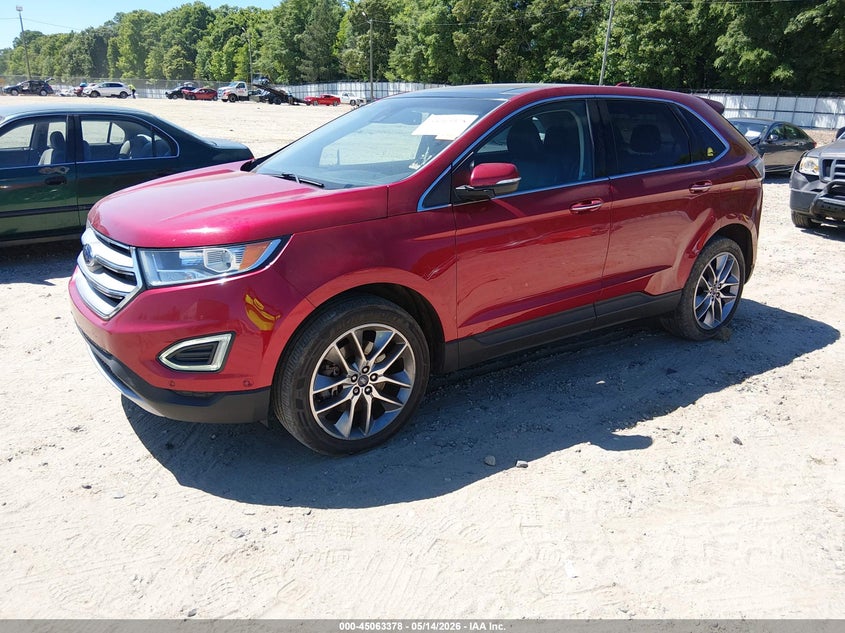 2015 Ford Edge VIN 2FMPK4K8XFBB00919 IAAI salvage auction — SIDE, Salvage (Georgia), sold $1,750 on 2026-07-10 (photo 2)