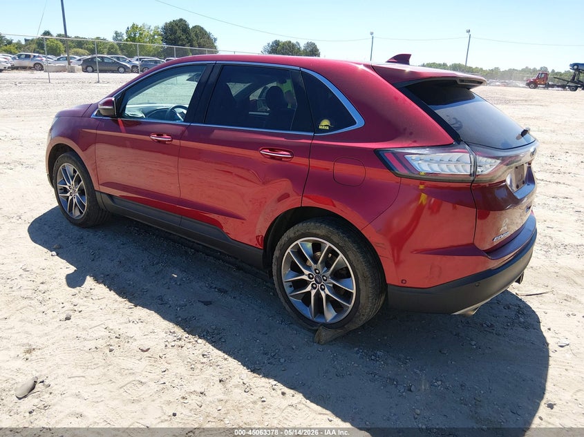 2015 Ford Edge VIN 2FMPK4K8XFBB00919 IAAI salvage auction — SIDE, Salvage (Georgia), sold $1,750 on 2026-07-10 (photo 3)