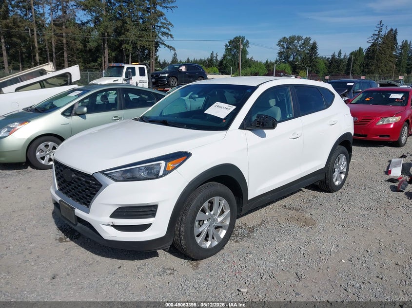 2019 Hyundai Tucson VIN KM8J2CA41KU029659 IAAI salvage auction — REAR END, Bill Of Sale (Washington), sold $3,950 on 2026-07-29 (photo 2)