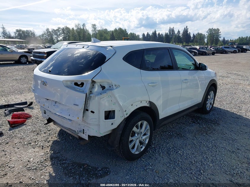 2019 Hyundai Tucson VIN KM8J2CA41KU029659 IAAI salvage auction — REAR END, Bill Of Sale (Washington), sold $3,950 on 2026-07-29 (photo 4)