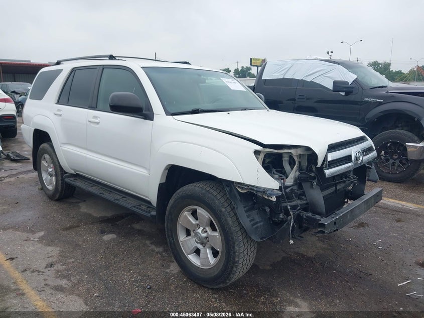 2005 Toyota 4runner VIN JTEZU14R750052349 IAAI salvage auction — FRONT END, Original (Texas), sold $2,800 on 2026-07-29 (photo 1)