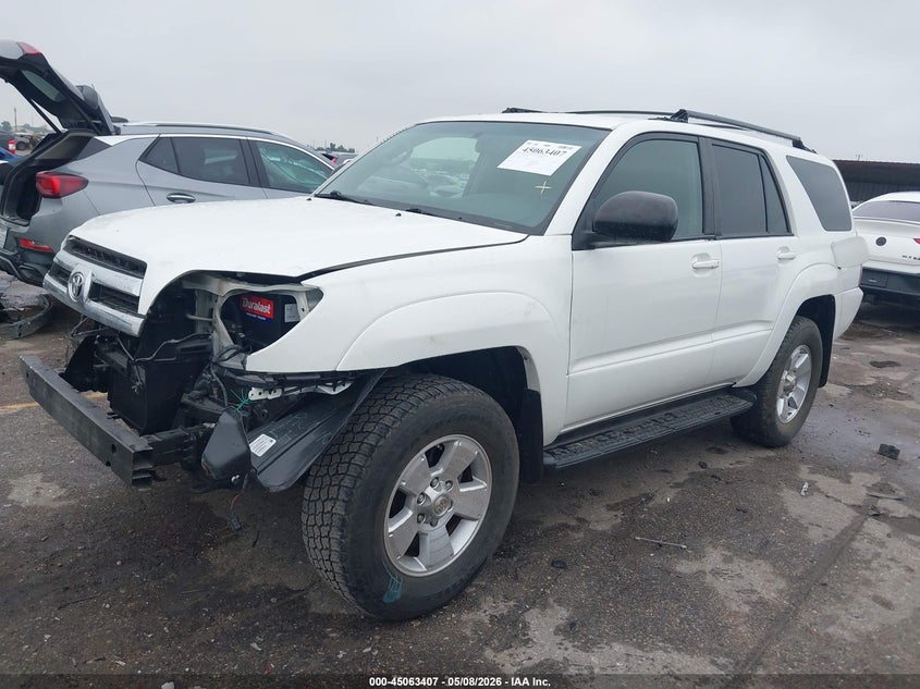 2005 Toyota 4runner VIN JTEZU14R750052349 IAAI salvage auction — FRONT END, Original (Texas), sold $2,800 on 2026-07-29 (photo 2)
