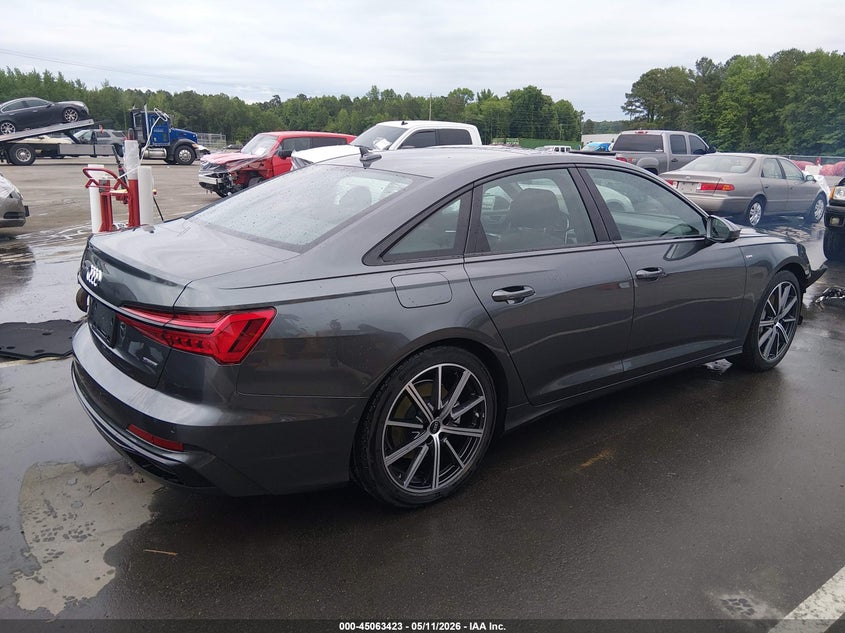2025 Audi A6 VIN WAUK2BF22SN048285 IAAI salvage auction — FRONT END, Salvage Title, sold $19,950 on 2026-07-15 (photo 4)