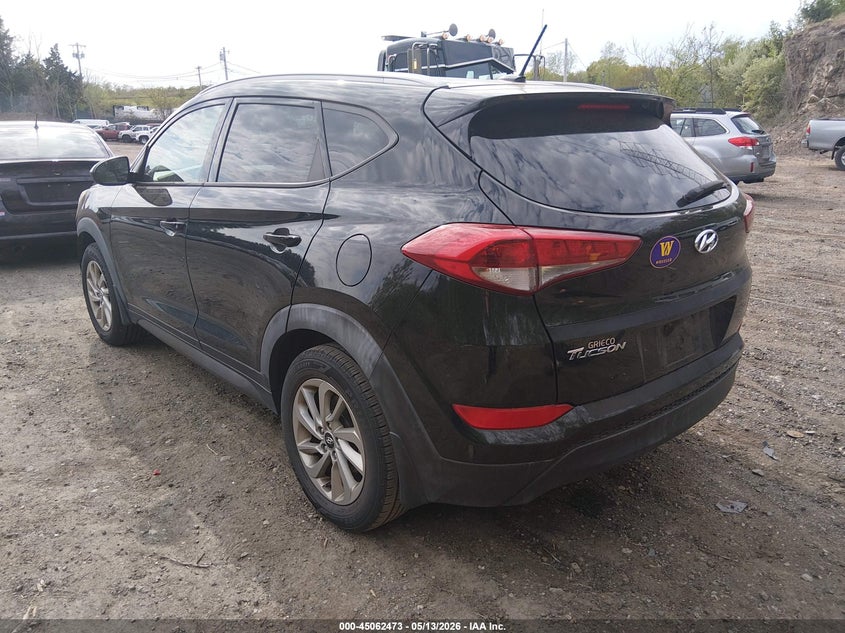 2016 Hyundai Tucson VIN KM8J33A40GU235396 IAAI salvage auction — FRONT END, Salvage (Rhode Island), sold $2,200 on 2026-07-07 (photo 3)