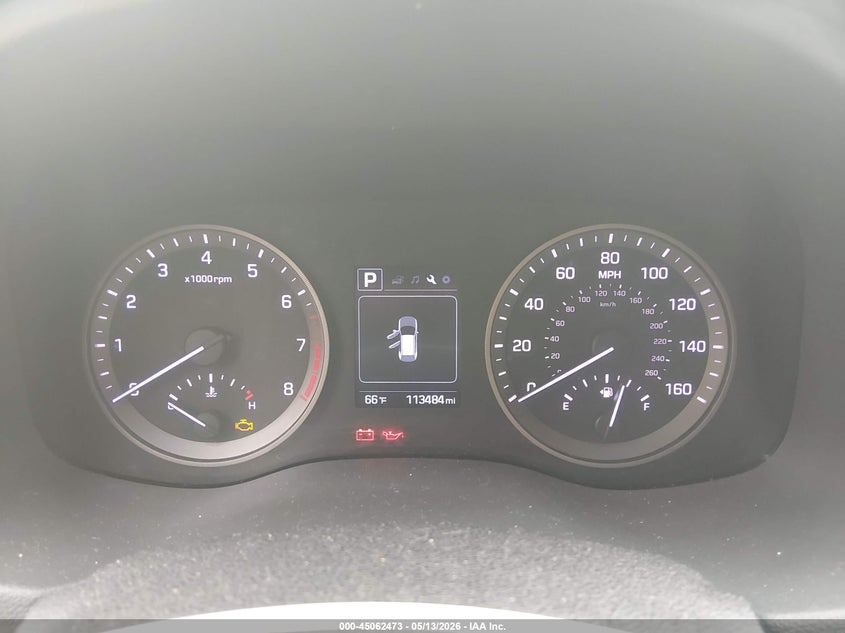 2016 Hyundai Tucson VIN KM8J33A40GU235396 IAAI salvage auction — FRONT END, Salvage (Rhode Island), sold $2,200 on 2026-07-07 (photo 7)