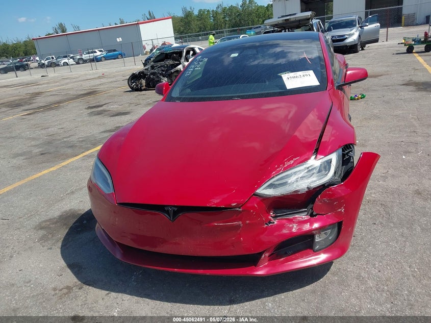 2019 Tesla Model s VIN 5YJSA1E29KF303899 IAAI salvage auction — LEFT FRONT, Rebuildable (Florida), sold $6,075 on 2026-07-30 (photo 6)