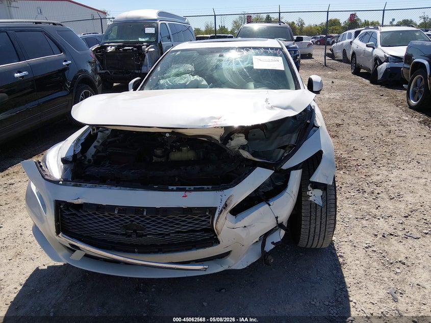 2017 Infiniti Q50 VIN JN1EV7AP0HM730042 IAAI salvage auction — FRONT END, Salvage (Idaho), sold $1,950 on 2026-07-29 (photo 6)