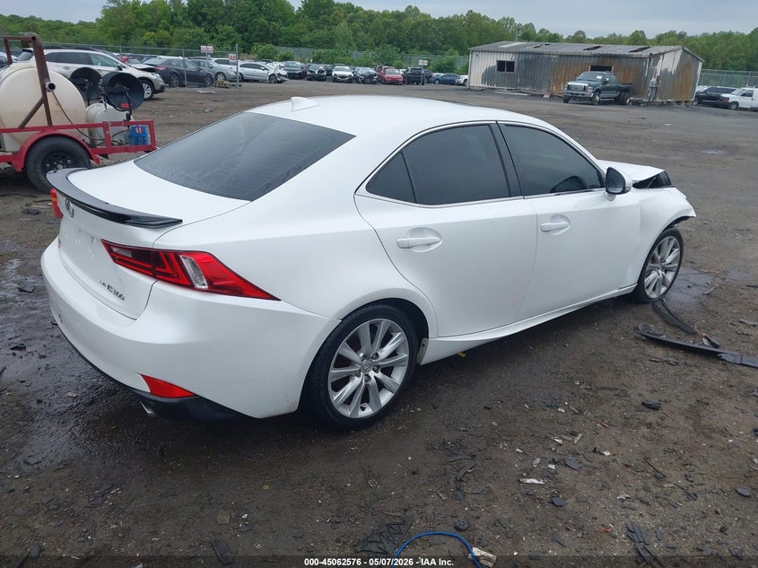 2016 Lexus Is VIN JTHCM1D20G5002295 IAAI salvage auction — FRONT END, Salvage (Virginia), sold $25 on 2026-07-27 (photo 4)