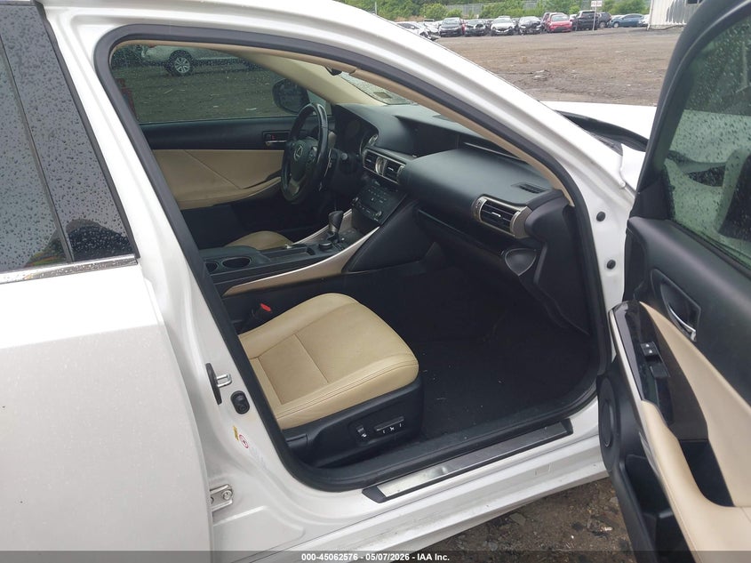 2016 Lexus Is VIN JTHCM1D20G5002295 IAAI salvage auction — FRONT END, Salvage (Virginia), sold $25 on 2026-07-27 (photo 5)