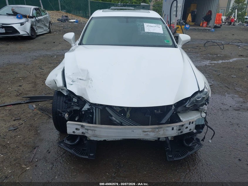 2016 Lexus Is VIN JTHCM1D20G5002295 IAAI salvage auction — FRONT END, Salvage (Virginia), sold $25 on 2026-07-27 (photo 6)