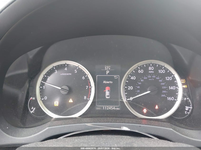 2016 Lexus Is VIN JTHCM1D20G5002295 IAAI salvage auction — FRONT END, Salvage (Virginia), sold $25 on 2026-07-27 (photo 7)