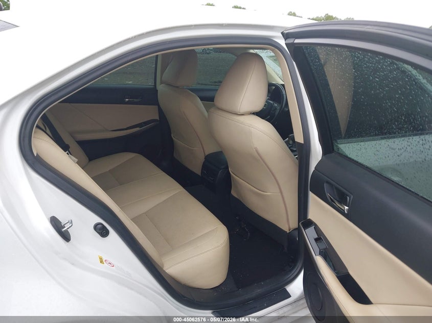 2016 Lexus Is VIN JTHCM1D20G5002295 IAAI salvage auction — FRONT END, Salvage (Virginia), sold $25 on 2026-07-27 (photo 8)